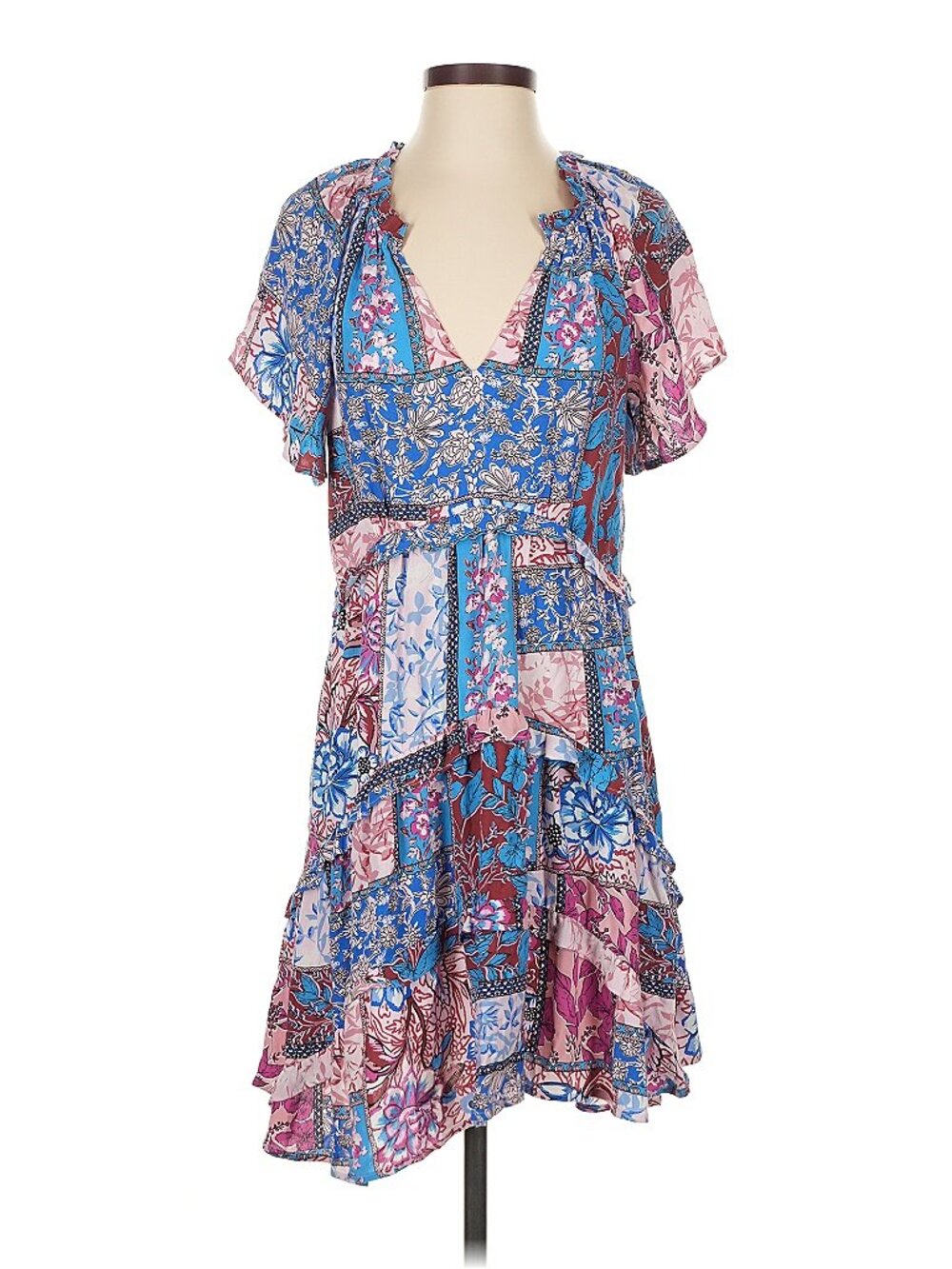 Anthropologie Robin Tiered Mini Dress โ Size XS - Picture 3 of 7
